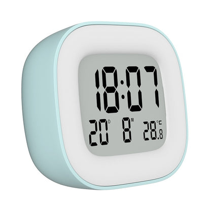 HIGH ONE E0356 Wecker Grün mit Temperaturanzeige und Alarm