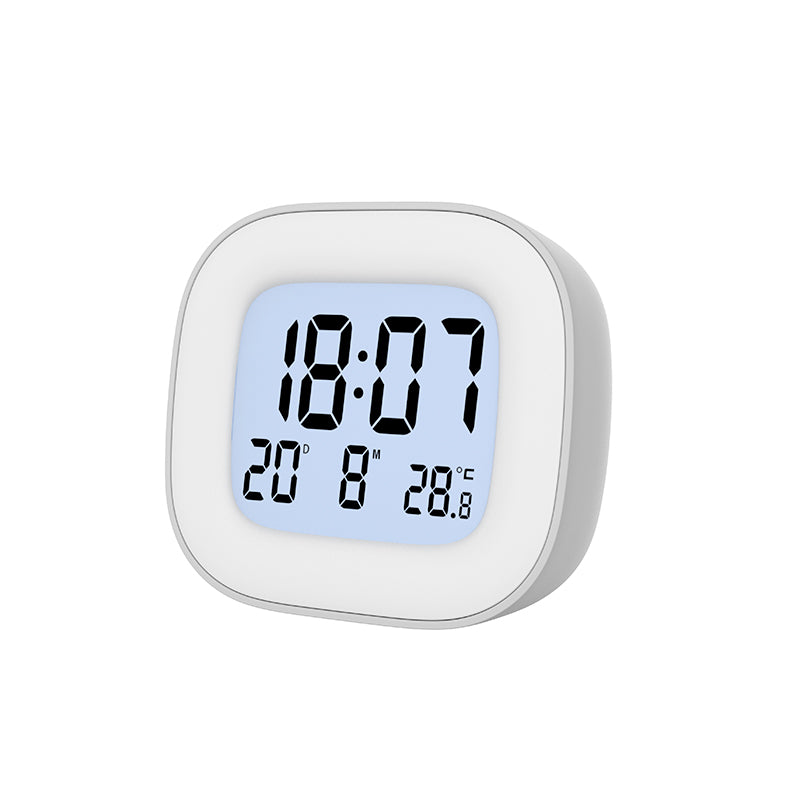 HIGH ONE E0356 Wecker Grauer Farbton mit Innenanzeige