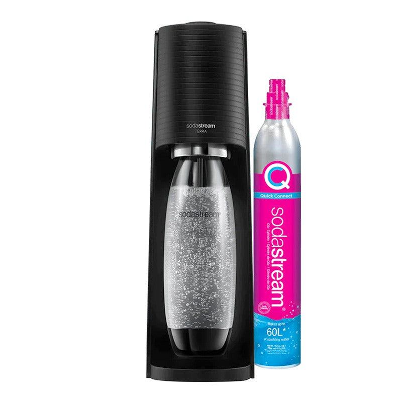 Sodastream Terra Máquina Soda Negra 1L