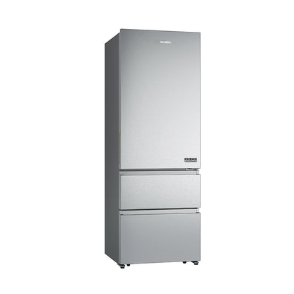 VALBERG Frigorífico Combi No Frost 493L Clase E Inox 200 cm