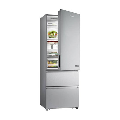 VALBERG CNF 493 E X180C Kombikühlschrank No Frost 493 L Edelstahl