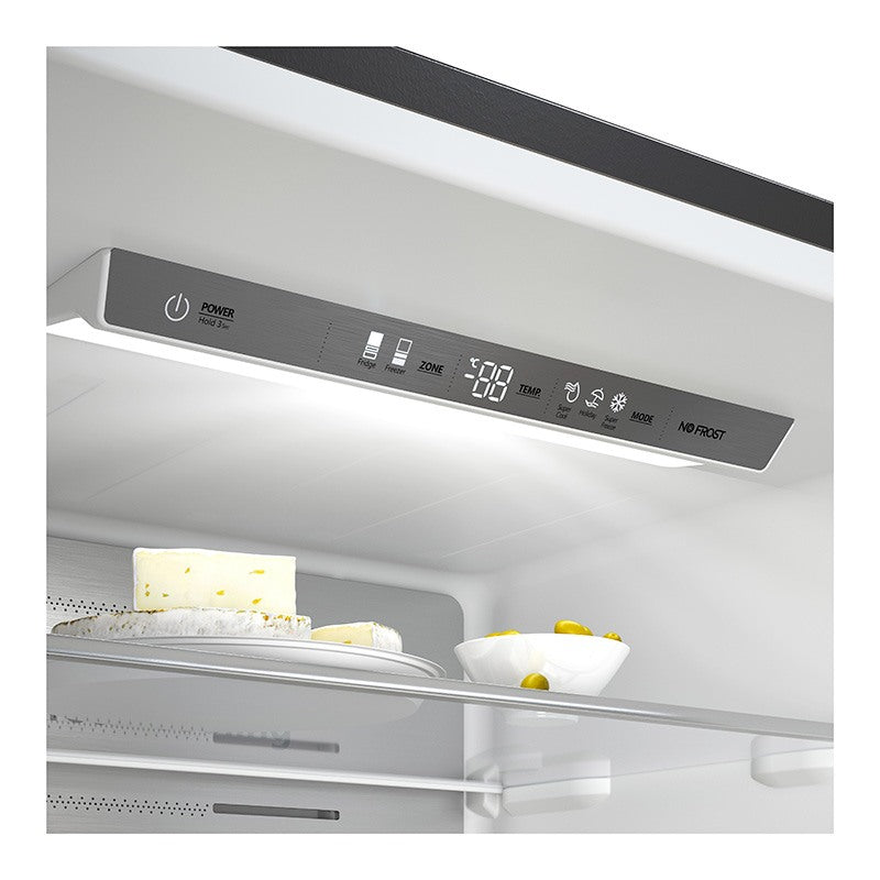VALBERG Frigorífico Combi No Frost 493L Clase E Inox 200 cm