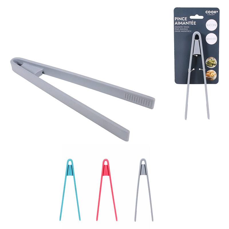 Pinza magnética para tostar silicona