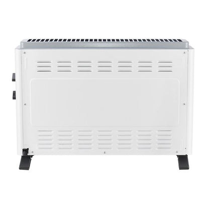 VALBERG 2000W Elektrischer Konvektor Weiß Portabel Mechanisches Thermostat 3‑Stufen