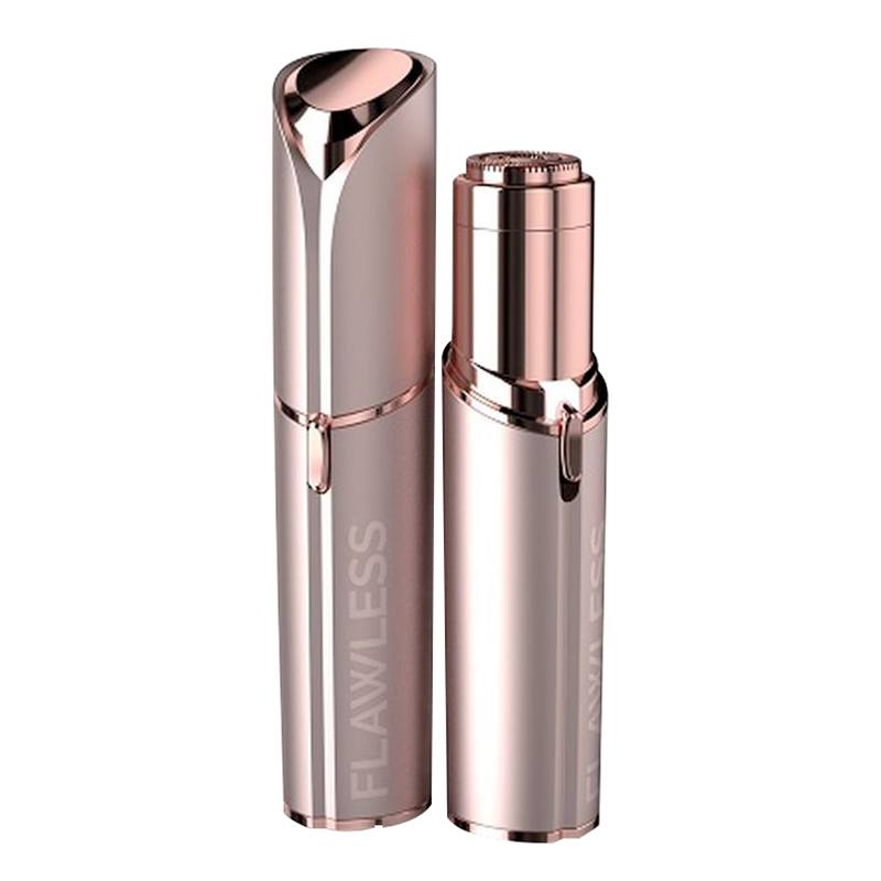 FLAWLESS EPIL01 NG Gesichtsrasierer Gold‑beschichtetes Kopf Schmerzfrei Diskret