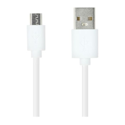 Cable EDENWOOD 2,5 M Blanco Micro USB PVC