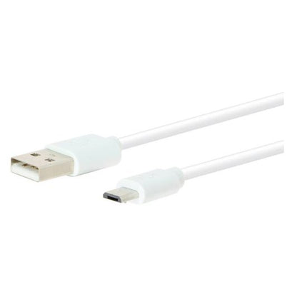 Cable EDENWOOD 2,5 M Blanco Micro USB PVC