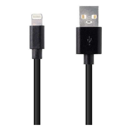 EDENWOOD 2,5 M Lightning-Ladekabel Schwarz