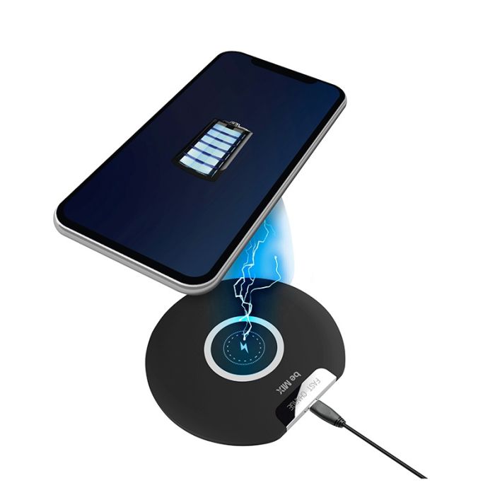 BE MIX INDUCTION 10W Cargador de Inducción Negro