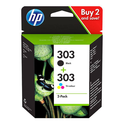 HP 303 Cartucho de Tinta Original Negro + Tricolor 2-Pack