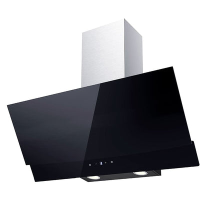 VALBERG FIH 90 EGK 756C Dunstabzugshaube Schwarz 609 m³/h LED