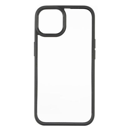 WE Carcasa iPhone 13 Transparente con Borde Negro