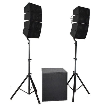 EDENWOOD Curve System 1700W Subwoofer 18 Zoll Bluetooth USB