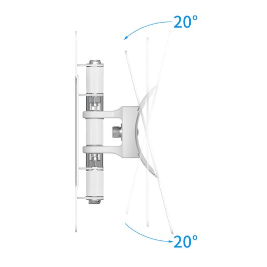 Edenwood D1 Soporte Articulado Para TV 19‑32" Blanco