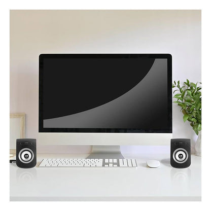 APM Altavoz USB 2.0 con Cable Gris 6W