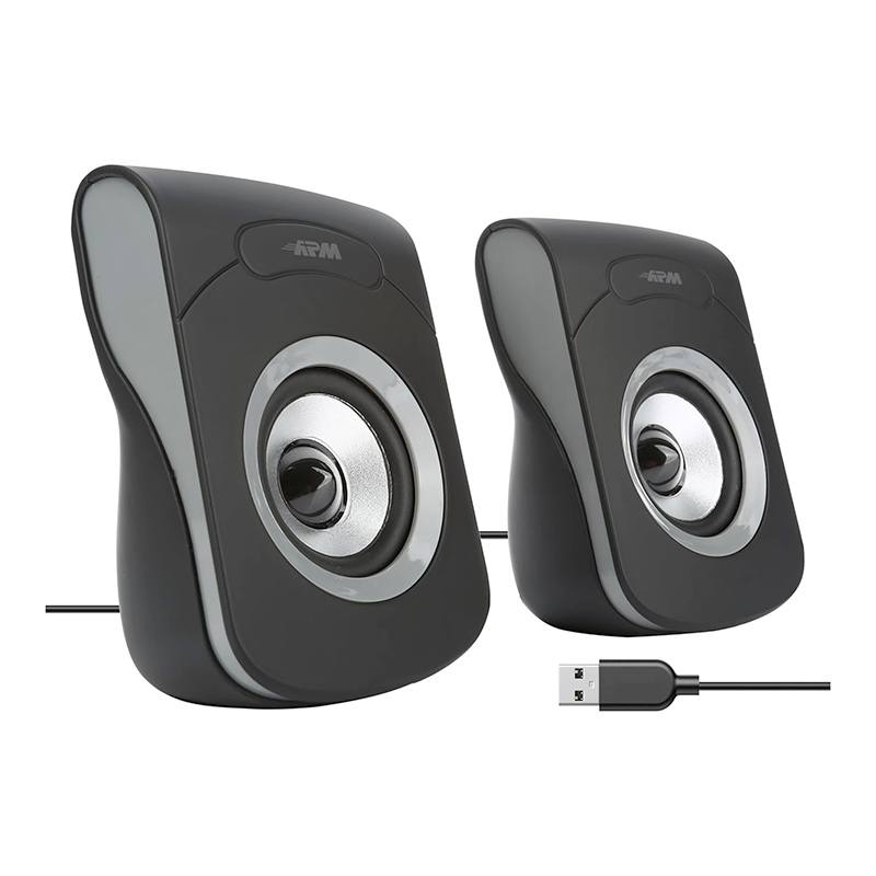APM Altavoz USB 2.0 con Cable Gris 6W