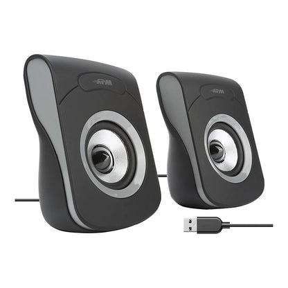 APM Altavoz USB 2.0 con Cable Gris 6W