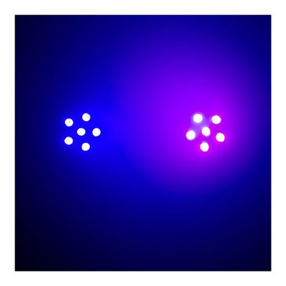 BOOMTONEDJ MEGALED Lichtspiel 36 LEDs 6×3W Auto Musik