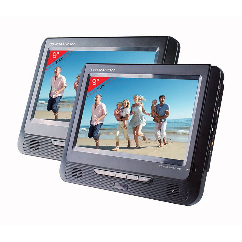 Thomson THP379 Reproductor DVD Portátil 9" Pantalla LED Negro