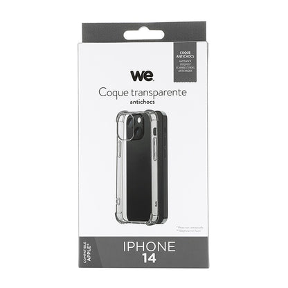 WE Carcasa paraiPhone 14 Transparente Protección Diseño Ligero