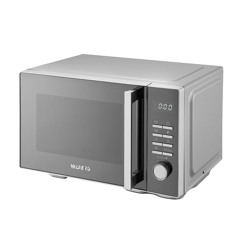 Microondas con Grill 800W - 1000W 25L VALBERG Color Espejo Sin Plato MWO 25 GM FLAT MIR 343C SS