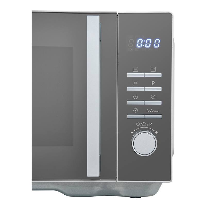 Microondas con Grill 800W - 1000W 25L VALBERG Color Espejo Sin Plato MWO 25 GM FLAT MIR 343C SS