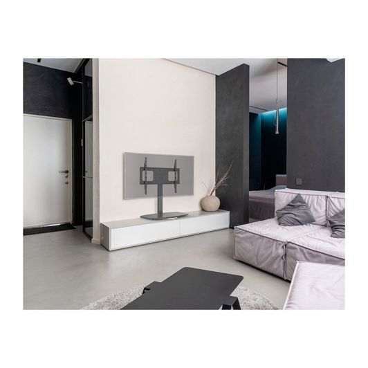 EDENWOOD TV Stand Universal MDF Schwarz 32‑65 Zoll