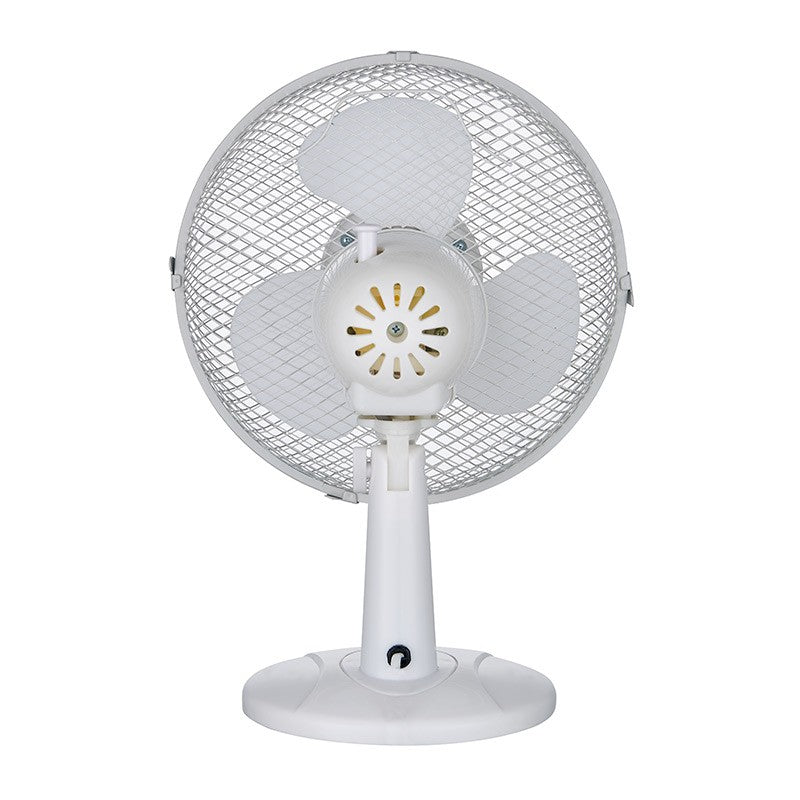 Ventilador De Mesa High One H0-RT23 Pequeño 2 Velocidades Oscilante Blanco