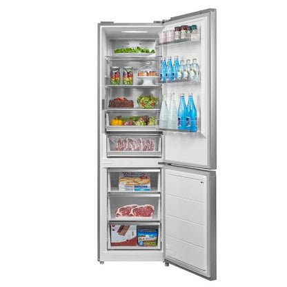 Frigorífico Combi No Frost VALBERG 378L 201cm Alto Clase A 29dB Inox