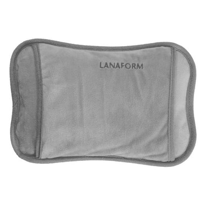 LANAFORM LA180208 Almohadilla Eléctrica 4 h Calor 15 min Carga Gris