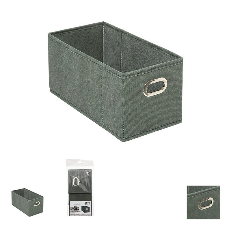 Caja de Almacenamiento Plegable Caqui 15x31 cm
