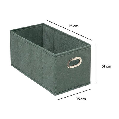 Caja de Almacenamiento Plegable Caqui 15x31 cm