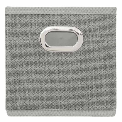 Caja deAlmacenamiento Plegable Gris Jaspeado 15x31 cm