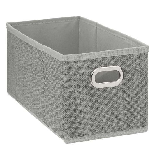Caja deAlmacenamiento Plegable Gris Jaspeado 15x31 cm