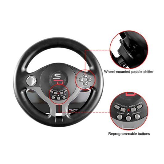 SUBSONIC SV200 Volante Multiplataforma Nintendo Switch PC Xbox PS4