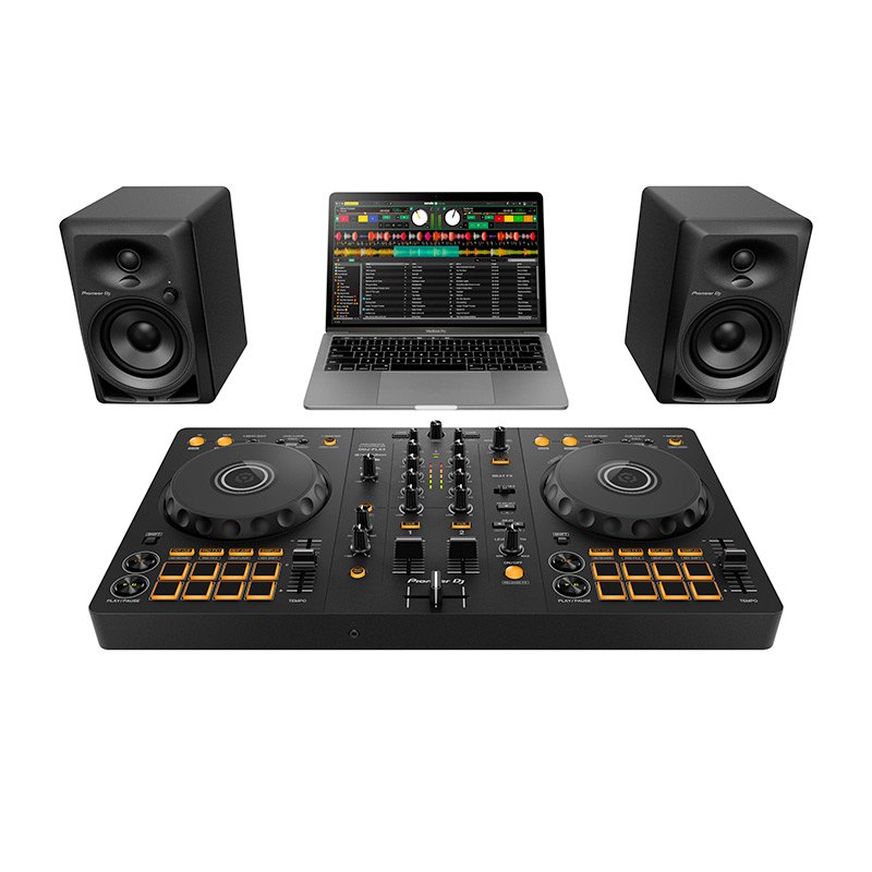 Pioneer DJ DDJ-FLX4 DJ-Controller Smart Mixing 2‑Kanal Schwarz