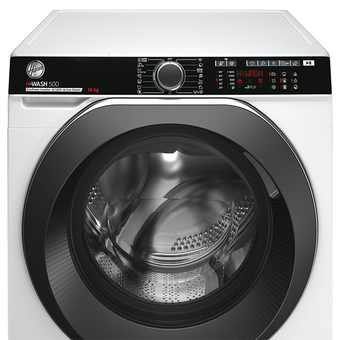 Hoover HWP 414AMBC/1‑S Lavadora Frontal 14 kg Wi‑Fi y Vapor