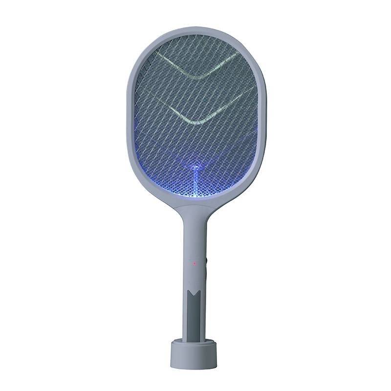 EUROTECH DISTRIBUTION USB Aufladbare Insektenklatsche mit UV-Lampe