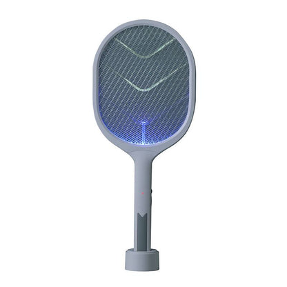EUROTECH DISTRIBUTION USB Aufladbare Insektenklatsche mit UV-Lampe
