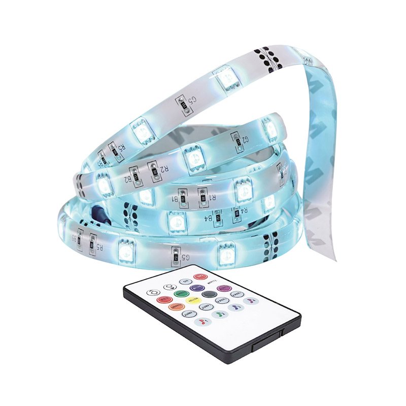 EDENWOOD LED-Streifen 5 m mit 150 SMD‑5050 LEDs, Alexa‑ und Google‑Kompatibel