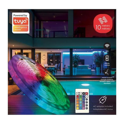 EDENWOOD LED-Lichtstreifen 10 m Multicolor Flexibel Leicht mit Fernbedienung