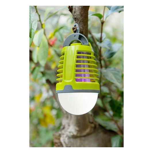 Anti-Mücken Lampe 2‑in‑1 USB IP44 – LED Licht & UV‑Mückenfalle