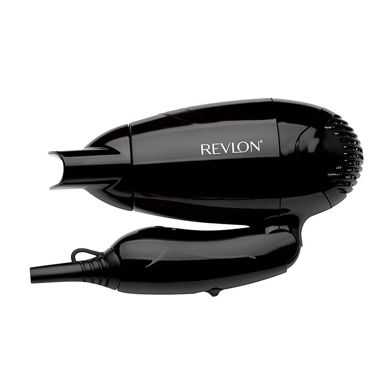 Secador de Viaje REVLON Plegable 1200W Doble Voltaje 230V-120V Negro
