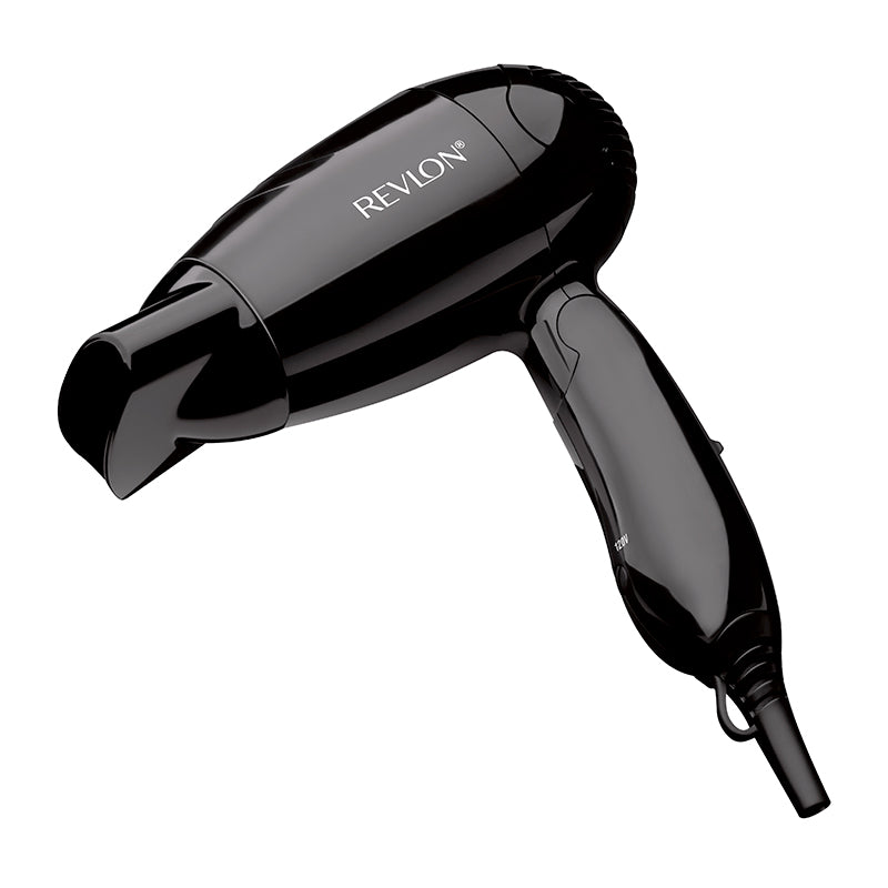 Secador de Viaje REVLON Plegable 1200W Doble Voltaje 230V-120V Negro