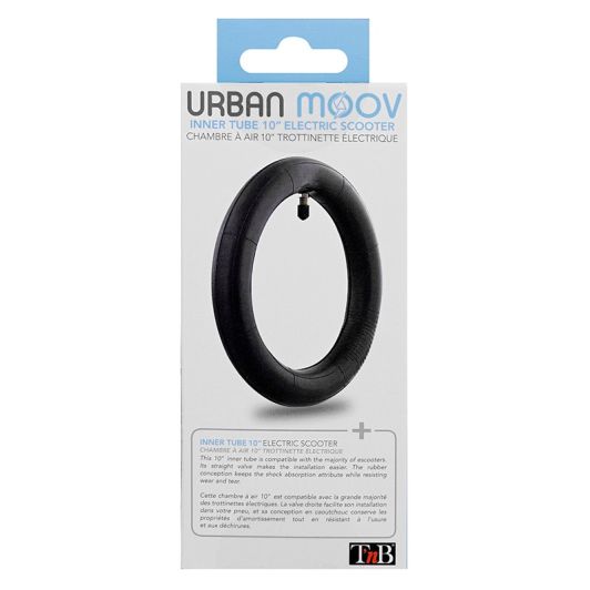 T'NB Cámara de Aire para Patinetes Eléctricos 10" Negro