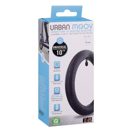 T'NB Cámara de Aire para Patinetes Eléctricos 10" Negro