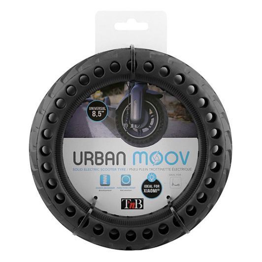 T'NB Neumático Sólido 8.5" Negro para Patinete Eléctrico