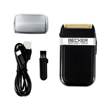 Becker ShaveX Afeitadora de Lámina Inalámbrica Negro 45 min