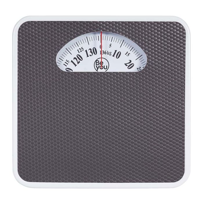 BE YOU Mechanische Badezimmers Waage 130 kg 100 g Graduierung