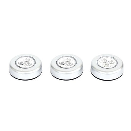 Foco JE CHERCHE UNE IDEE Push&Light Pack 3 – Luz Adhesiva